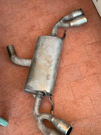 Terminale scarico milltek doppio audi tt mk2