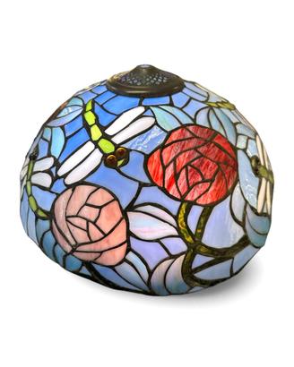 Paralume in vetro colorato stile Tiffany cm 37