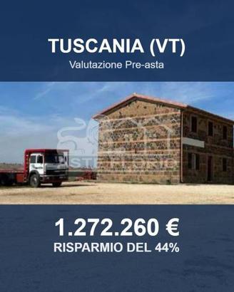 Immobile in asta di 740573 m² a Tuscania