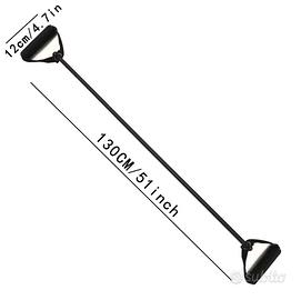 KIT FASCE ELASTICHE ELASTICI FITNESS 