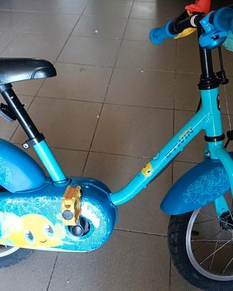 bici bambino 3/5 anni decathlon da 14"
