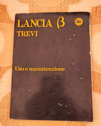 Libro manutenzione Lancia Trevi 