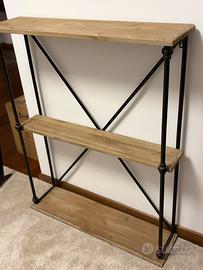 Scaffale/Libreria Metallo/Legno