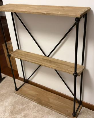 Scaffale/Libreria Metallo/Legno