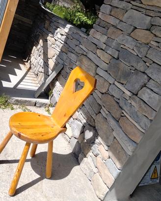 Sedie in legno