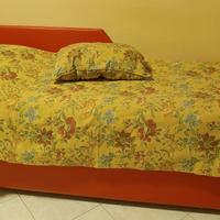 Copriletto singolo con cuscino floreale