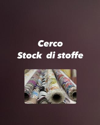 stock di stoffe