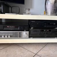 Impianto stereo hi fi anni 80