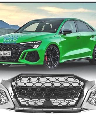 PARAURTI ANTERIORE PER AUDI A3 21- LOOK RS3