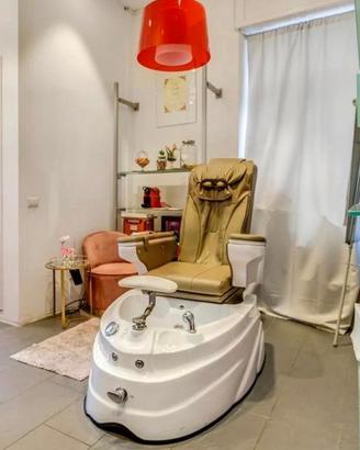 Poltrona Pedicure Elettrica A 2 Motori Con Vasca I