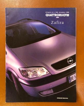 Allegato quattroruote opel zafira