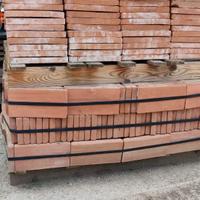 Tavelle in cotto pieno 25*12*3 - nuove circa n.750