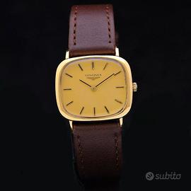 Longines lady 60s 18 kt gold manual cal L817.4