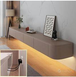 Mobile TV sospeso 240 cm con LED – nuovo imballato