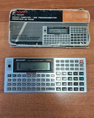 Calcolatrice programmabile SHARP PC-1403H