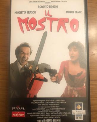 VHS Il mostro Benigni