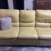 Divano in pelle