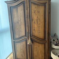 ARMADIO BAR  CON MENSOLE IN LEGNO