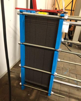 Scambiatore a piaste (Titanio) mod. Tranter 131kW