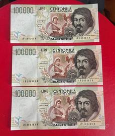 100000 mila lire seriali