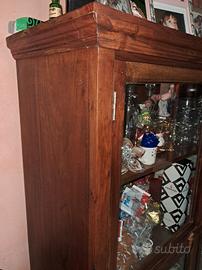 Set Mobili Soggiorno Stile Etnico Legno Massello