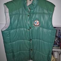 Gilet Moncler Vintage Verde Lucido Anni '80 Origin