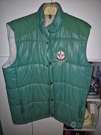Gilet Moncler Vintage Verde Lucido Anni '80 Origin