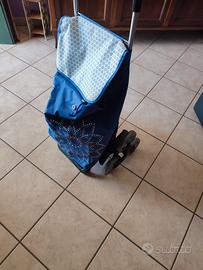 carello porta spesa per scale