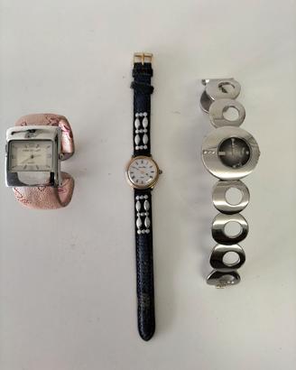 Lotto tre Orologi Vintage Funzionanti