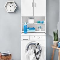 Mobile salvaspazio per lavatrice - Bianco