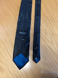 cravatta Gucci nera