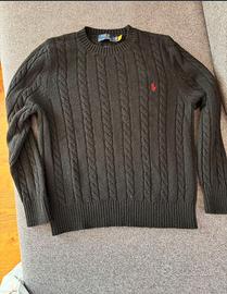 Maglione polo ralph lauren nero oroginale