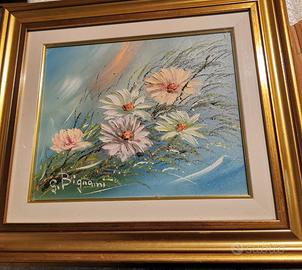 Dipinto olio su tela cm 24x30