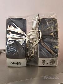 ALTOPARLANTI COPPIA ALTOPARLANTI PER COMPUTER 