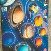 puzzle 3d pianeti