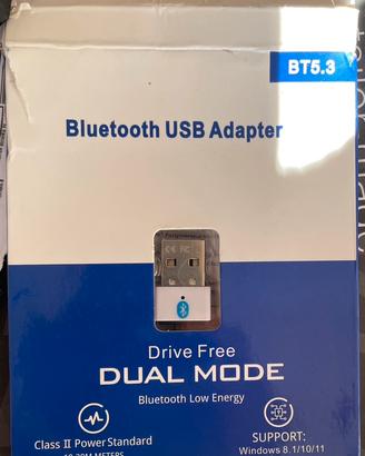 Bluetooth USB Adapter 5.3 Drive Free