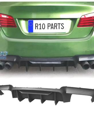 DIFFUSORE BMW F10 LOOK COMPETITION NERO OPACO