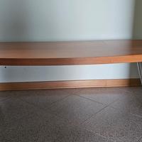 Panchetta porta TV impiallacciata ciliegio