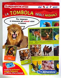 TOMBOLA ANIMALI - CLEMENTONI