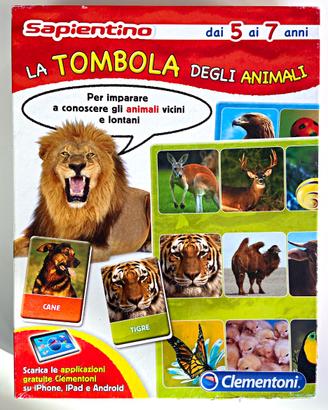 TOMBOLA ANIMALI - CLEMENTONI