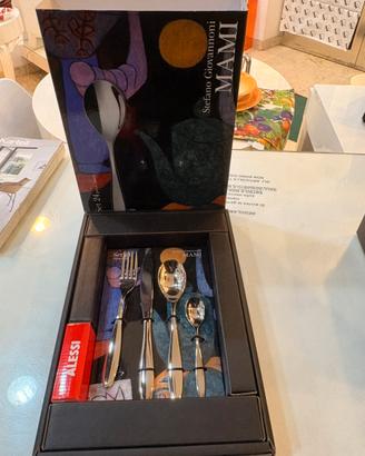 Mami set posate 24 pz Alessi in acciaio inox 18-10