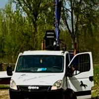 Iveco Daily c12 con gru e ribaltabile