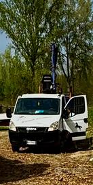 Iveco Daily c12 con gru e ribaltabile