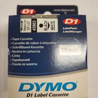 Cartuccia Nastro Dymo 45803 19 mm. Black/White