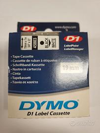 Cartuccia Nastro Dymo 45803 19 mm. Black/White