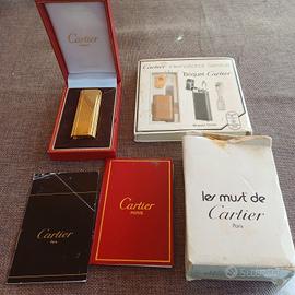 accendino Cartier completo