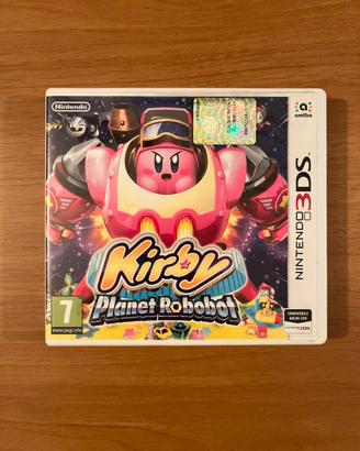 gioco nintendo 3ds kirby planet robobot