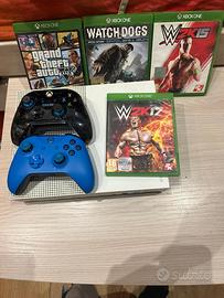 xbox 1 + giochi e 2 controller