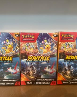 Bundle 6 bustine scintille folgoranti