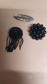 3 bottoni originali anni 60 